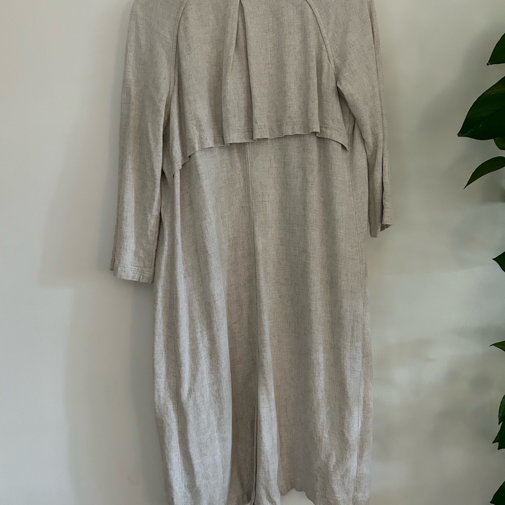 Rachel Pally Linen Trench Coat - Picture 4 of 4